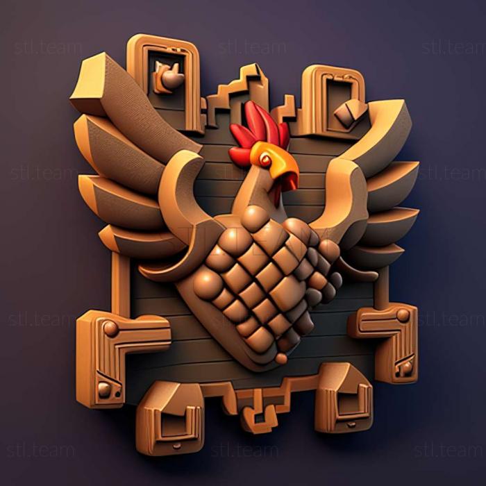 3D модель Гра Chicken Invaders 3 (STL)